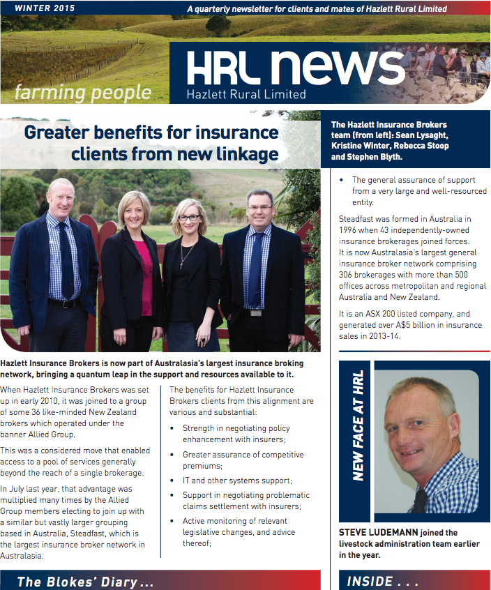 HRL Newsletter Winter 2015